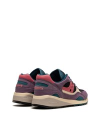 Baskets basses en daim multicolores Saucony