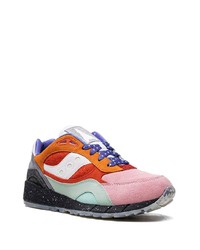 Baskets basses en daim multicolores Saucony