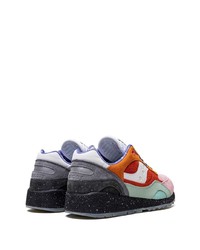 Baskets basses en daim multicolores Saucony