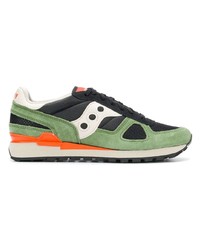 Baskets basses en daim multicolores Saucony