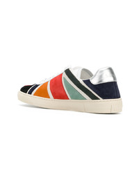 Baskets basses en daim multicolores Paul Smith