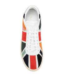 Baskets basses en daim multicolores Paul Smith