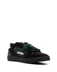 Baskets basses en daim noires Off-White