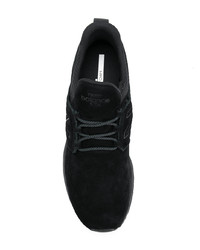 Baskets basses en daim noires New Balance