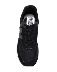 Baskets basses en daim noires New Balance