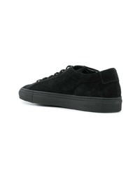 Baskets basses en daim noires Common Projects