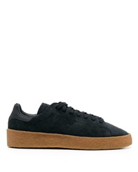 Baskets basses en daim noires adidas