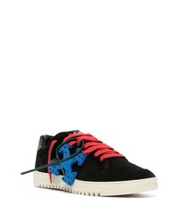 Baskets basses en daim noires Off-White