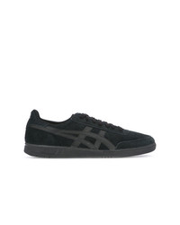 Baskets basses en daim noires Asics