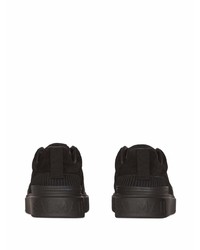 Baskets basses en daim noires Balmain