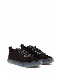 Baskets basses en daim noires Giuseppe Zanotti