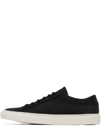 Baskets basses en daim noires Common Projects