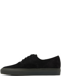 Baskets basses en daim noires Common Projects