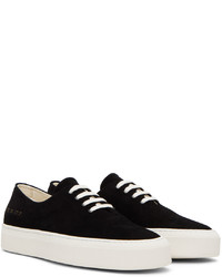 Baskets basses en daim noires Common Projects