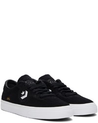 Baskets basses en daim noires Converse