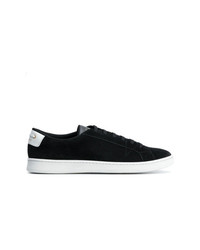 Baskets basses en daim noires Car Shoe