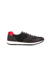 Baskets basses en daim noires Car Shoe