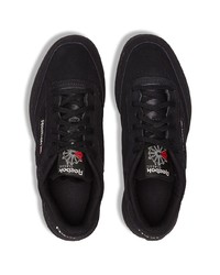 Baskets basses en daim noires Reebok