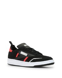 Baskets basses en daim noires Reebok