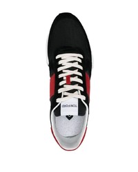 Baskets basses en daim noires Tom Ford