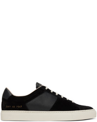 Baskets basses en daim noires Common Projects