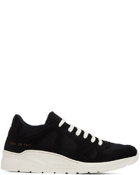 Baskets basses en daim noires Common Projects