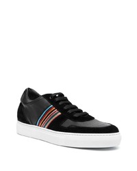 Baskets basses en daim noires Paul Smith