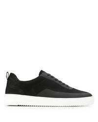 Baskets basses en daim noires Filling Pieces