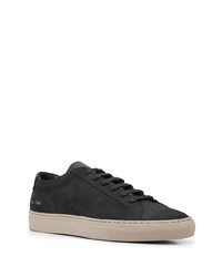 Baskets basses en daim noires Common Projects