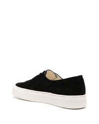 Baskets basses en daim noires Common Projects