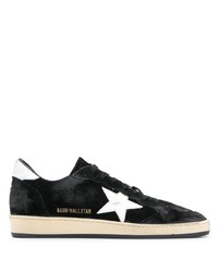 Baskets basses en daim noires Golden Goose