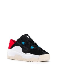 Baskets basses en daim noires Y-3