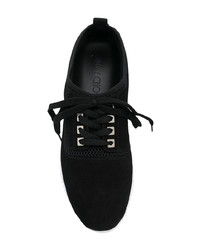 Baskets basses en daim noires Jimmy Choo