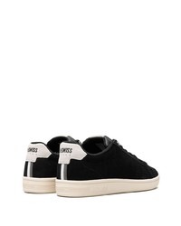 Baskets basses en daim noires K-Swiss