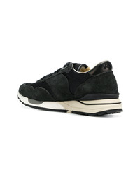 Baskets basses en daim noires VISVIM