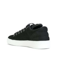 Baskets basses en daim noires Filling Pieces