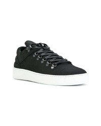 Baskets basses en daim noires Filling Pieces