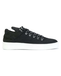 Baskets basses en daim noires Filling Pieces