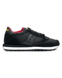 Baskets basses en daim noires Saucony