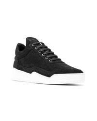 Baskets basses en daim noires Filling Pieces