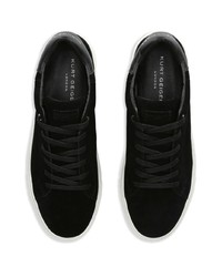 Baskets basses en daim noires Kurt Geiger London