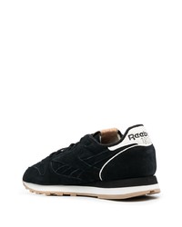 Baskets basses en daim noires Reebok