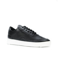 Baskets basses en daim noires Filling Pieces