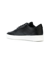 Baskets basses en daim noires Filling Pieces