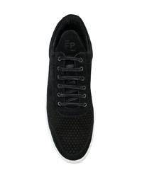 Baskets basses en daim noires Filling Pieces