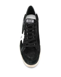 Baskets basses en daim noires Golden Goose