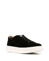 Baskets basses en daim noires Low Brand