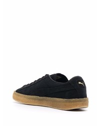 Baskets basses en daim noires Puma