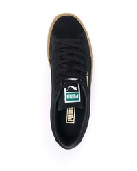 Baskets basses en daim noires Puma