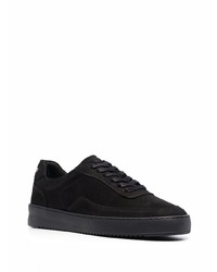 Baskets basses en daim noires Filling Pieces